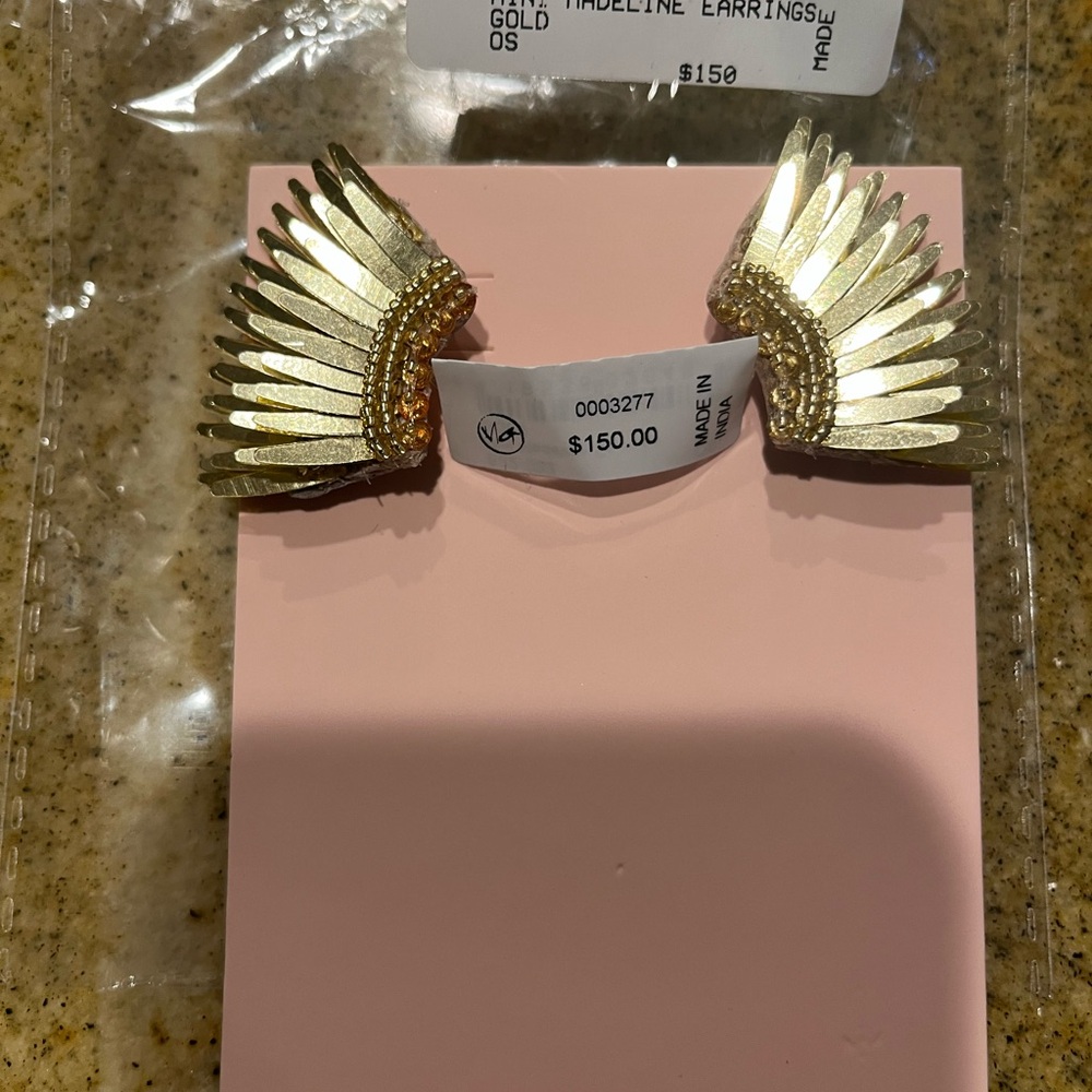 Mignonne Gavigan Gold Winged Earrings